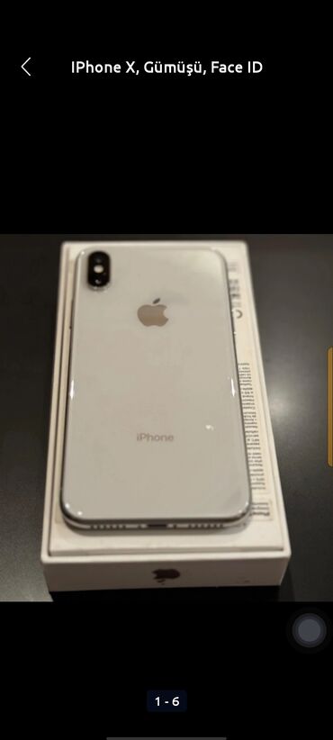 купить xbox one: IPhone X, Gümüşü, Face ID