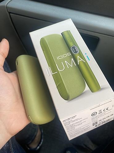 i̇qos iluma: Yep Yenidir Dünən Alınıb Məhsul: IQOS ILUMA (yaşıl rəng) — 2