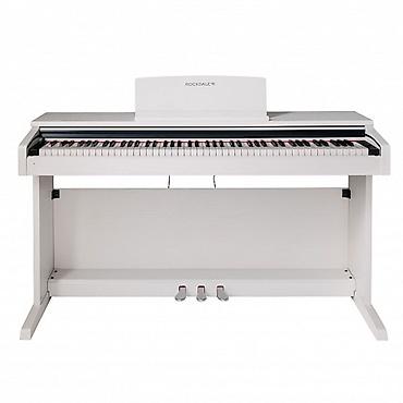 Klavişli alətlər: №: 12730 Məhsulun adı: Piano Rockdale Arietta White Brend: Rockdale — 1