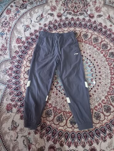 трикотажные брюки мужские: Шымдар L (EU 40), түсү - Боз