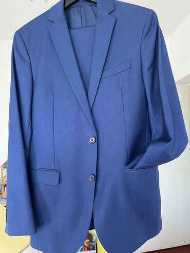 костюмы адидас мужские: Костюм M (EU 38), цвет - Синий