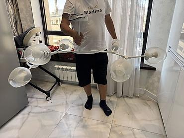люстр: Потолочная люстра с 8 плафонами - Тип: потолочная, на планке/куполе — 2