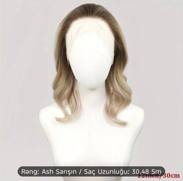 Təbii saçlar, pariklər: Parik, Təbii, Yeni — 7