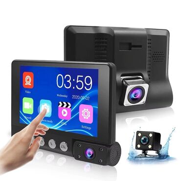 диктофон купить: AZ - Car Video Capture Жаңы, Маңдайкы айнегине, GPS жок, G-Sensor бар, Антирадар жок