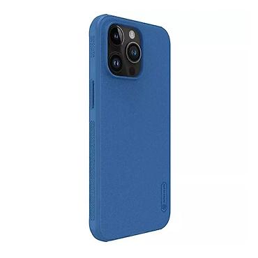 Maske i futrole za telefone: Futrola NILLKIN SUPER FROST PRO za iPhone 15 Pro (6.1) plava. Uz brzu — 3