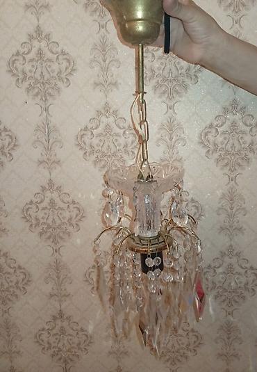 Çılçıraq, 1 lampa, Şüşə