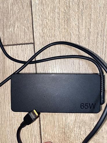 byd adapter: Lenovo 65W AC adapter (orijinal)endirim olacaq - Model: ADLX65YDC3D — 1