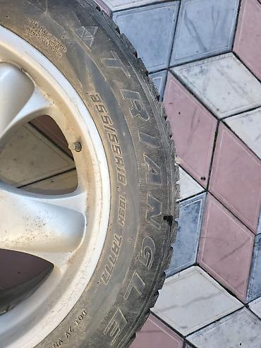 a8 d2: Колеса в сборе 255 / 55 / R 18, Зима, Б/у, Комплект, Внедорожные (АТ/МТ), Литые — 5