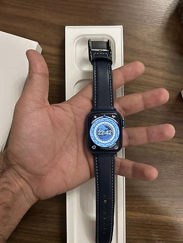apple watch 7: İşlənmiş, Smart saat, Apple, Suya davamlı, rəng - Mavi — 1