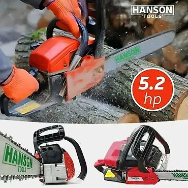 straus motorna testera: Motorna testera HANSON Tools – 5.2 hp - Snaga: 5.2 konjskih snaga — 1
