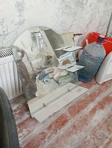 hamam güzgüləri: Güzgü Divar üçün, Hamam üçün, Arxa işıqlı — 1