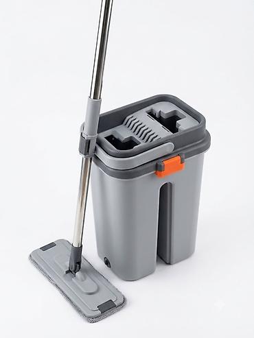 7st cleaner: Комплект для мытья полов S11 с ведром и шваброй - Двухкамерное ведро — 2