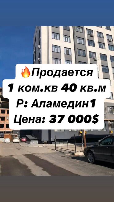 срочно продаю участок газ канализация есть: 1 бөлмө, 40 кв. м, Элитка, 2 кабат, ПСО (өзү оңдоп түзөтүп бүтүү үчүн)