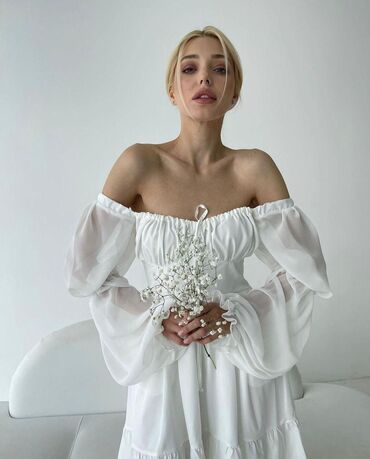 кыргыз платье: Повседневное платье, Лето, Короткая модель, Шифон, Платье-комбинация