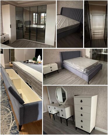 mdf material qiymeti: İkinəfərlik çarpayı, Dolab, Komod, Termo, Yeni