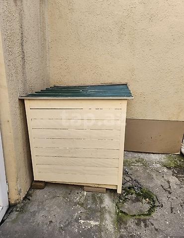 izvanok itler: İt yuvası – orta və kiçik ölçülü itlər üçün - Material: qalın taxta — 4