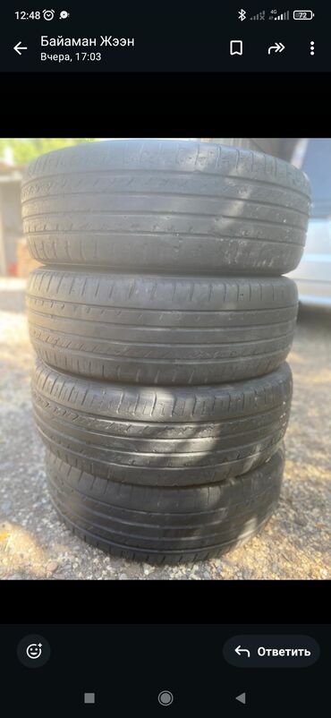 шина 22565r17 зима: Продаю шины размер 225/65/r70 б/у комплект летний