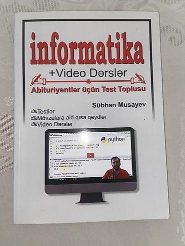 informatika testleri: Məhsul: “İnformatika + Video Dərslər – Abituriyentlər üçün Test — 1