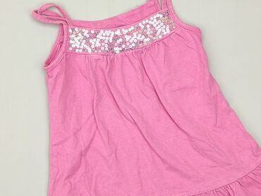 granatowa letnia sukienka: Dress, 5-6 years, 110-116 cm, condition - Good