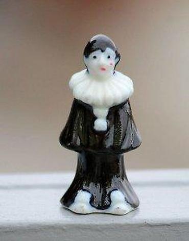 Figure: Porcelanski \"Pierrot\"" 55 mm - ITT raritet! Kolekcionarska pr — 6