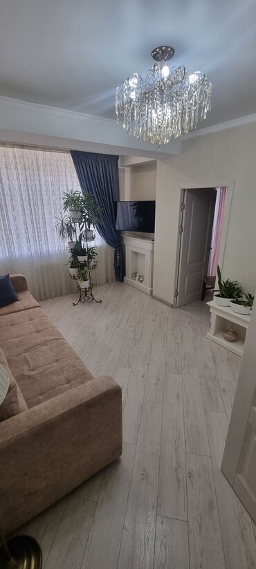 двухкомнатная квартира аренда: 2 комнаты, 63 м², Элитка, 3 этаж, Евроремонт