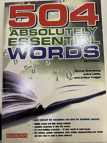 Məhsul: 504 Absolutely Essential Words – Sixth Edition (Barron’s)