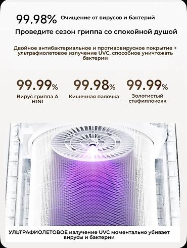 purifier: Воздухоочиститель MiJia Напольный, 40-50 м², Воздушный, НЕРА, Антибактериальный — 5