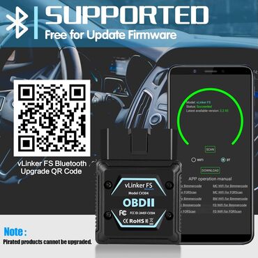Alati za automobile: Vgate vLinker FS ELM327 Bluetooth za Ford, Mazda, Lincoln i Mercury — 14
