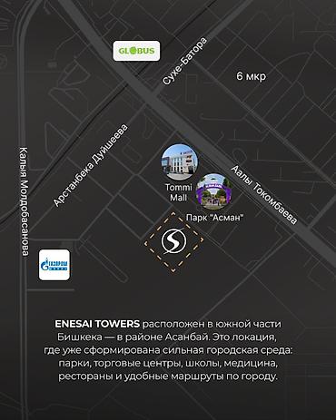 capital towers: Строится, Элитка, 3 комнаты, 60 м² — 2