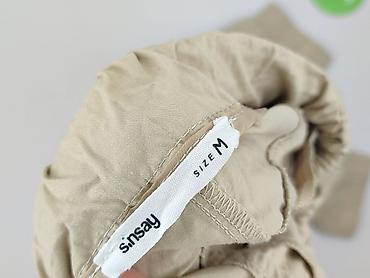 camel kolor: Sinsay, Spodnie cargo damskie, rozmiar M — 4