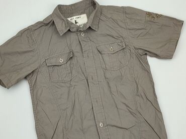 Shirts: Shirt 11 years, condition - Very good, pattern - Print, color - Grey