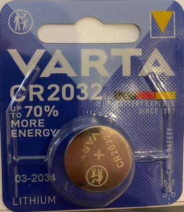 sədərək ticarət mərkəzi məişət texnikası: 500 eded VARTA CR 2032 satiram. Deyerinden cox ucuz qiymete. 1.30 AZN