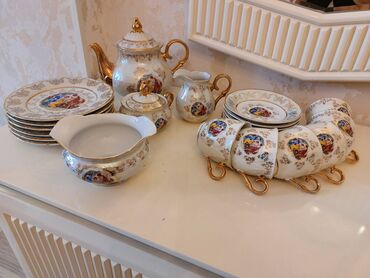 Çay dəstləri və servizlər: Çay dəsti, 6 nəfərlik, Çexiya — 3