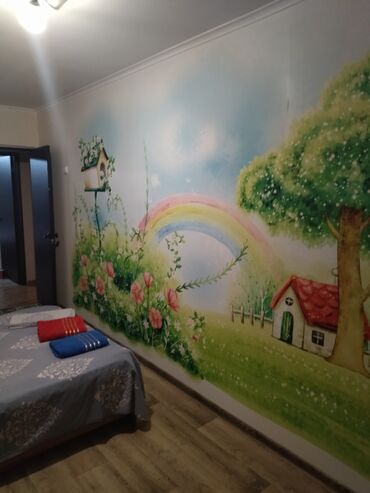 Посуточная аренда квартир: 3 комнаты, Душевая кабина, Кондиционер, Парковка — 9