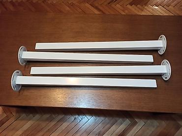 namestaj za decu: Neupotrebljeni nogari za sto (IKEA). Dimenzije: 3x4cm, visina 70cm — 2
