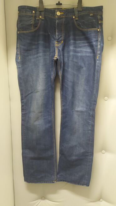 расклешенные джинсы мужские: Жынсылар түсү - Көк