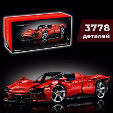 машина трансформер: 🔥 Конструктор Ferrari Daytona, 3770 деталей, на пульте управления с