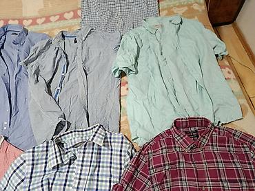 Košulje: Košulje – lot, kratki rukav, veličine M–L - Višedelni lot muških — 9