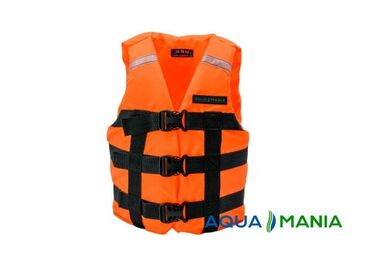 сом рыба: Спасательная жилетка для плавания в оранжевом цвете - надежный