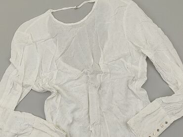 białe eleganckie bluzki damskie duże rozmiary: Bluzka Damska, Stradivarius, M, stan - Dobry