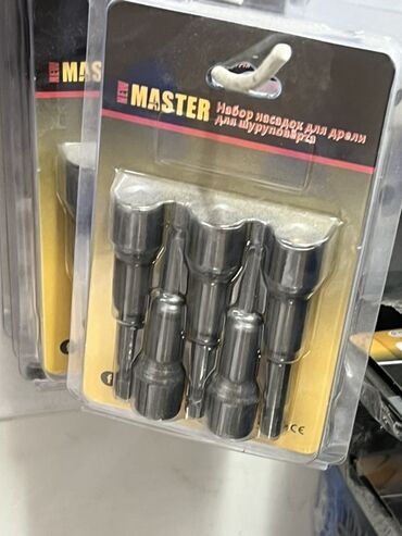 батарея для шуруповерта: Набор насадок для дрели от Master. Эти насадки предназначены для