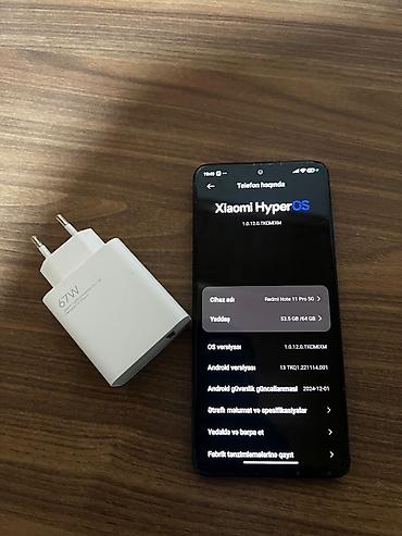 kontakt: Redmi Note 11 Pro, 64 GB, rəng - Qara — 2