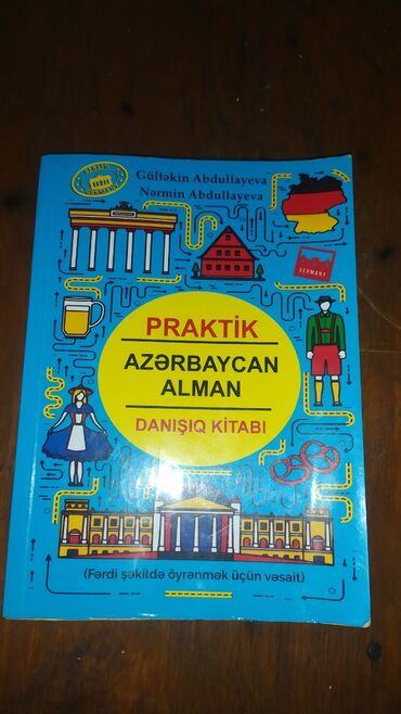 Digər kitablar və jurnallar: Praktik Azərbaycan Alman danışıq kitabı 
yenidir 12 azn alınıb