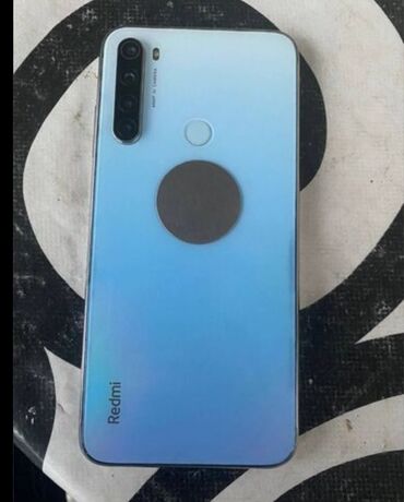 200 ile baslayan nomreler: Xiaomi Redmi Note 8T, 128 GB, rəng - Mavi, 
 Sensor, Barmaq izi, Simsiz şarj