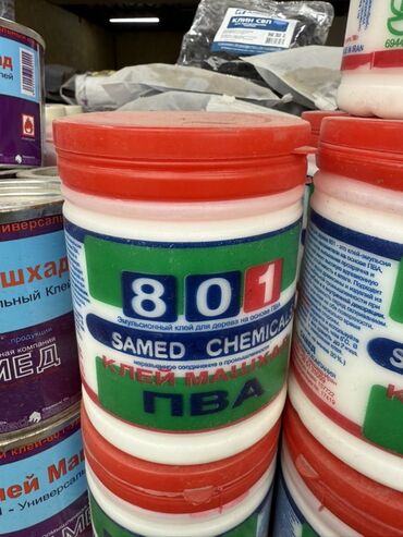 Теплоизоляционные материалы: Эмульсионный клей для дерева Samed Chemical 801 на основе ПВА