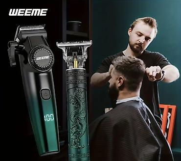 rumenilo max factor: WEEME profesionalni set mašinica za šišanje i trimer - Dvodelni set — 1