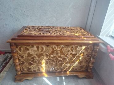 прикроватная тумбочка сделать самому: Сундук, Б/у, Для приданого невесты, Дерево, цвет - Коричневый