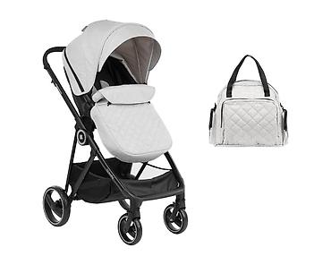 gucci sorc: KIKKA BOO kolica GIANNI – grey (šifra: KKB1) Komforna, elegantna i — 1