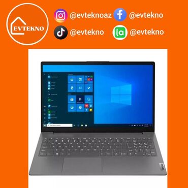 Lenovo: Yeni Lenovo 15.6 ", AMD Ryzen 5, 256 GB, Pulsuz çatdırılma, Rayonlara çatdırılma