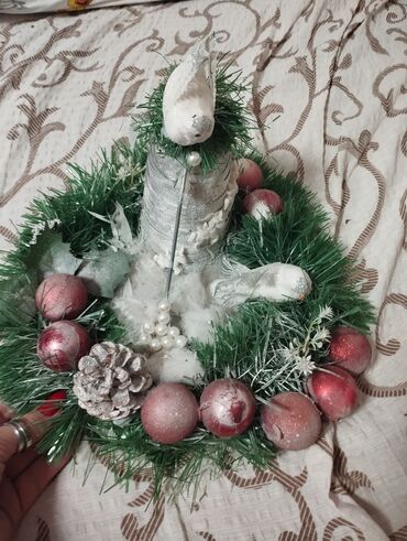 Praznična dekoracija: Jelka, bоја - Šareno, Novo — 13